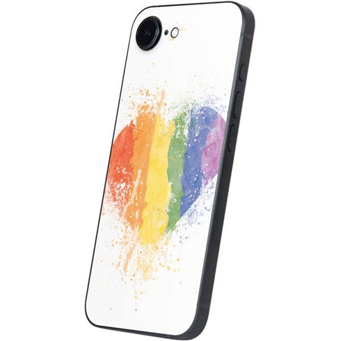 Love Is Love Heart iPhone 16e Skin